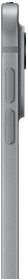 iPad Pro, Seitenansicht, Farbe Silber, dünnes Profil, Aluminiumgehäuse, Lautstärketasten und Pro Kamera-System
