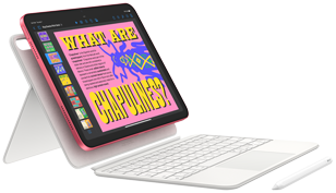 iPad, Magic Keyboard Folio und Apple Pencil