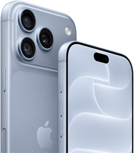 iPhone 18 Pro, Polar, Vorder- und Rückansicht mit Ceramic Shield, Drei-Kamera-System