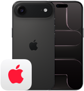 Nebeneinander, iPhone Air, Rückseite, Fusion Kamera-System, 1 Objektiv, Blitz, iPhone Air, Vorderseite, All-Screen Design
