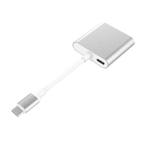 HyperDrive 4k HDMI 3-in-1 USB-C Hub, silber