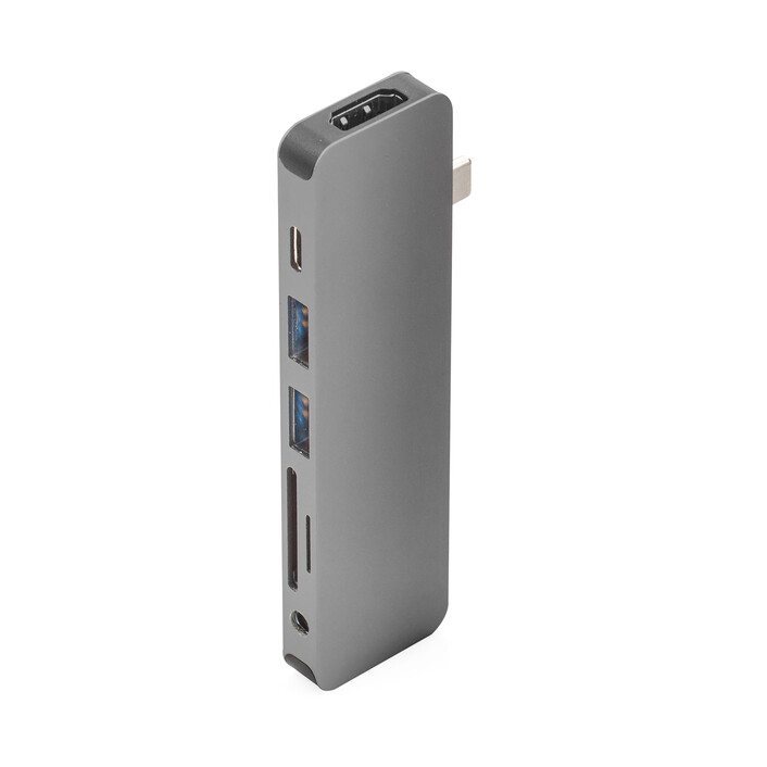 HyperDrive Solo 7-in-1 USB-C Hub für MacBook, space grau
