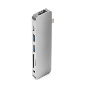 HyperDrive Solo 7-in-1 USB-C Hub für MacBook, silber&amp;gt;