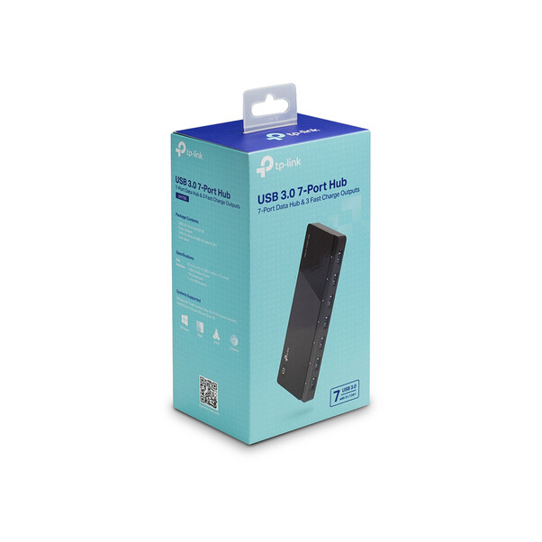 Sie sehen das Produktbild 02 von TP-Link 7-Port-USB-3.0-Hub> TP-Link 7-Port-USB-3.0-Hub>