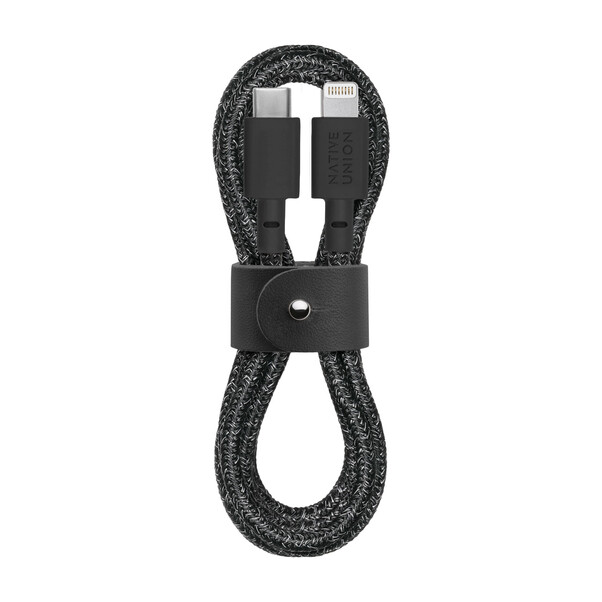 Native Union Belt Lightning auf USB-C Kabel 1.2m, cosmos/schwarz