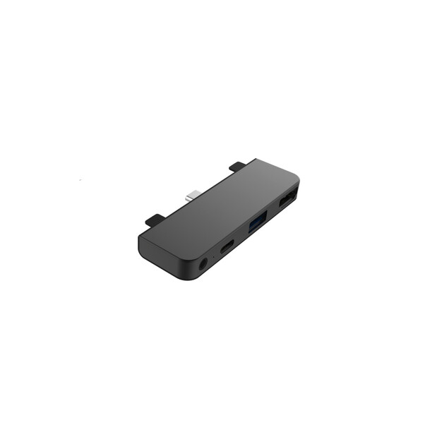 Sie sehen das Produktbild 02 von HyperDrive 4-in-1 USB-C Hub für iPad Pro, space grau > HyperDrive 4-in-1 USB-C Hub für iPad Pro, space grau >