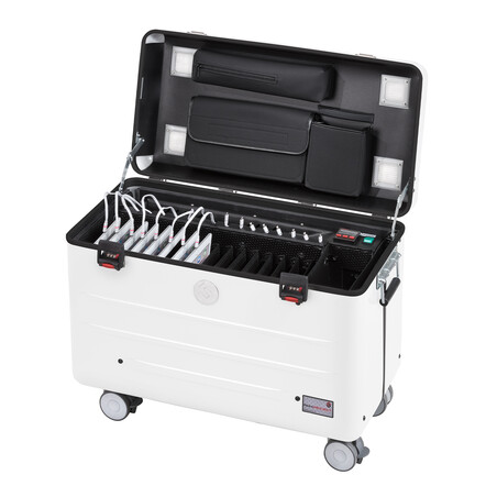 Sie sehen das Produktbild 01 von PARAT Case i16 für 16 iPad inkl. LED USB-Lightning Kabel, weiß PARAT Case i16 für 16 iPad inkl. LED USB-Lightning Kabel, weiß