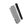 HyperDrive 7-in-2 Duo USB-C Hub, silber