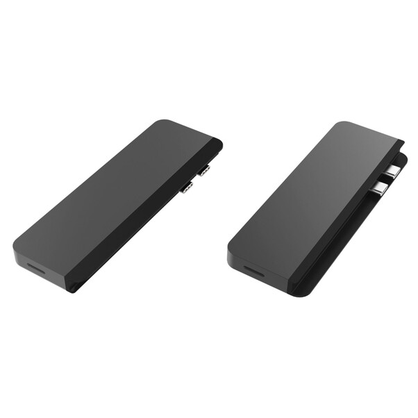 Sie sehen das Produktbild 01 von HyperDrive 7-in-2 Duo USB-C Hub, space grau HyperDrive 7-in-2 Duo USB-C Hub, space grau