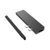 HyperDrive 7-in-2 Duo USB-C Hub, space grau