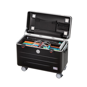 PARAT Case i16 KidsCover für 16 iPad inkl. LED USB-Lightning Kabel, schwarz