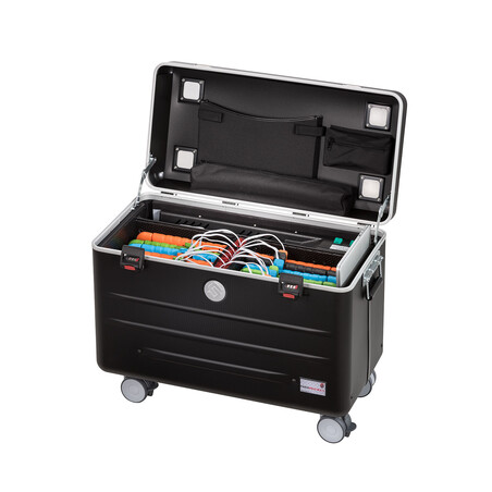 Sie sehen das Produktbild 01 von PARAT Case i16 KidsCover für 16 iPad inkl. LED USB-Lightning Kabel, schwarz PARAT Case i16 KidsCover für 16 iPad inkl. LED USB-Lightning Kabel, schwarz