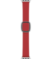 Apple Watch 38/40/41 mm Modernes Lederarmband, scharlachrot, klein&gt;