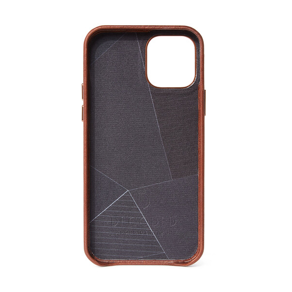Sie sehen das Produktbild 02 von Decoded Leder Back Cover für iPhone 12 mini, braun > Decoded Leder Back Cover für iPhone 12 mini, braun >