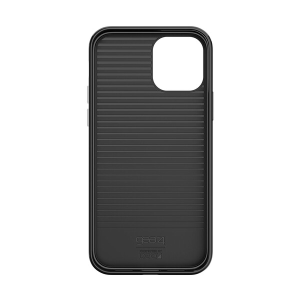 GEAR4 D3O Holborn Slim Case für iPhone 12/12 Pro, schwarz