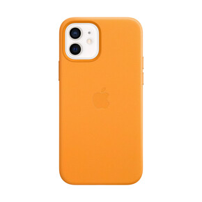 Sie sehen das Produktbild 01 von Apple iPhone 12 mini Leder Case mit MagSafe, california poppy Apple iPhone 12 mini Leder Case mit MagSafe, california poppy