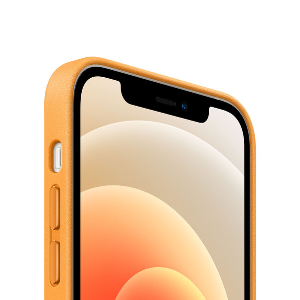 Apple iPhone 12 mini Leder Case mit MagSafe, california poppy