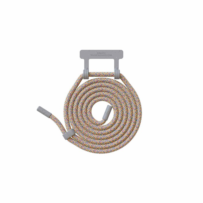Woodcessories Lanyard für Change Case, grau/orange>