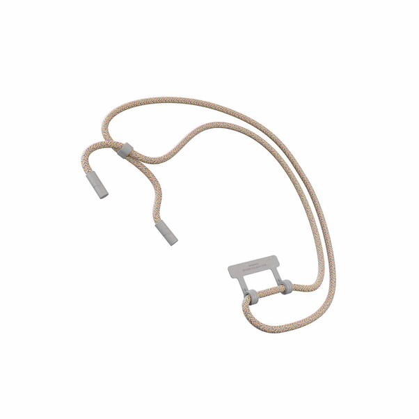 Woodcessories Lanyard für Change Case, grau/orange&gt;