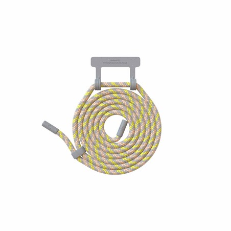 Woodcessories Lanyard für Change Case, grau/gelb>