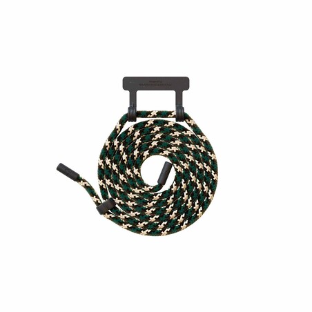 Sie sehen das Produktbild 01 von Woodcessories Lanyard für Change Case, schwarz/grün> Woodcessories Lanyard für Change Case, schwarz/grün>