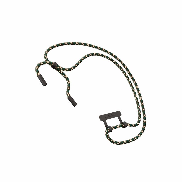 Woodcessories Lanyard für Change Case, schwarz/grün>