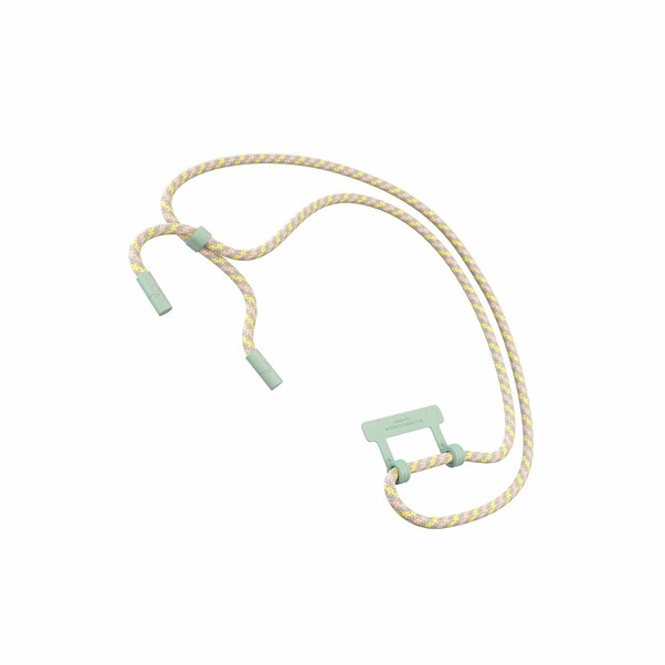 Woodcessories Lanyard für Change Case, mint/gelb&gt;