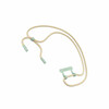 Woodcessories Lanyard für Change Case, mint/gelb>