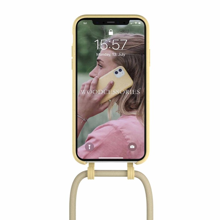 Woodcessories Change Case für iPhone 12 Pro Max, citrus yellow >