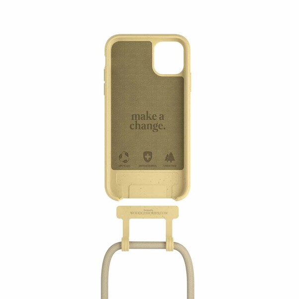 Woodcessories Change Case für iPhone 12 Pro Max, citrus yellow &gt;