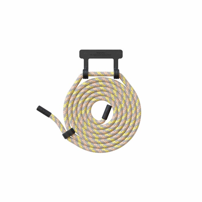 Woodcessories Lanyard für Change Case, schwarz/gelb>