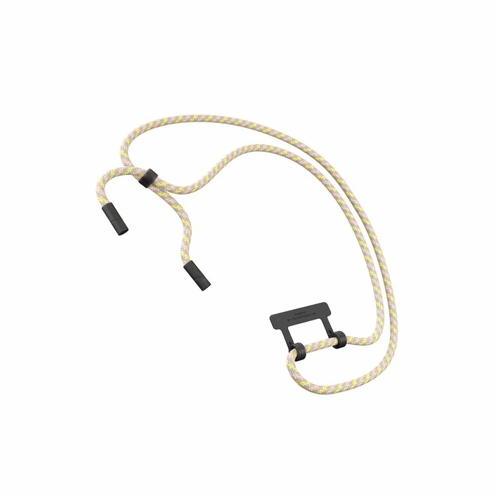 Woodcessories Lanyard für Change Case, schwarz/gelb>