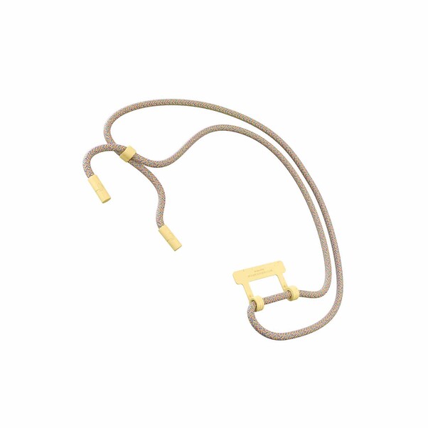 Sie sehen das Produktbild 02 von Woodcessories Lanyard für Change Case, gelb/orange> Woodcessories Lanyard für Change Case, gelb/orange>