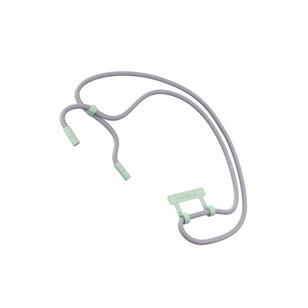 Woodcessories Lanyard für Change Case, mint/lila&gt;