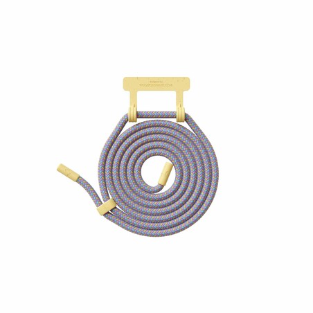 Sie sehen das Produktbild 01 von Woodcessories Lanyard für Change Case, gelb/lila> Woodcessories Lanyard für Change Case, gelb/lila>
