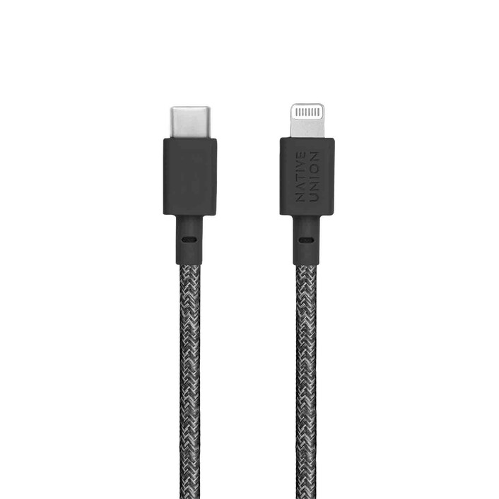 Native Union Belt Lightning auf USB-C Kabel 3m, cosmos/schwarz