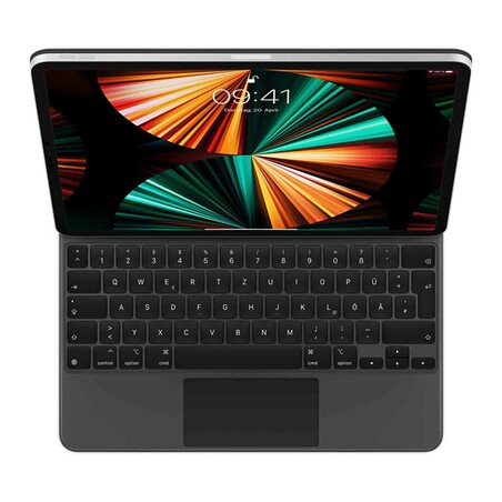Sie sehen das Produktbild 01 von Apple Magic Keyboard für 13" iPad Air (M2), deutsch, schwarz Apple Magic Keyboard für 13" iPad Air (M2), deutsch, schwarz