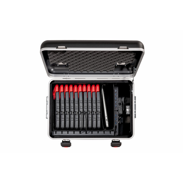 PARAT Case TC10 EDUCOVER®+/KidsCover, TwinCharge, ohne Kabel (ohne iPad Case), schwarz