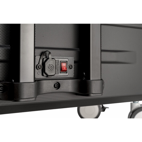 PARAT Case TC20, TwinCharge, inkl. USB-C auf Lightning/LED Kabel, schwarz