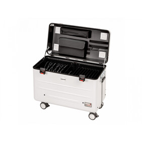 PARAT Case TC20, TwinCharge, inkl. USB-C auf Lightning/LED Kabel, weiß