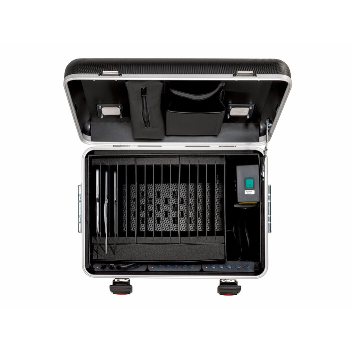 PARAT Case TC15 Plus, TwinCharge, USB-C, ohne Kabel, schwarz