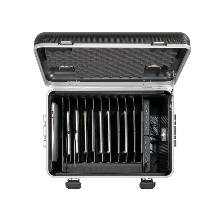 PARAT Case TC10, TwinCharge, USB-C, ohne Kabel, schwarz