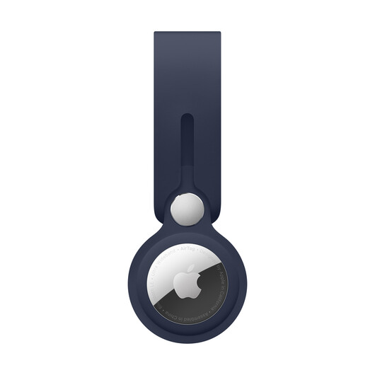 Sie sehen das Produktbild 01 von Apple AirTag Anhänger, dunkelmarine Apple AirTag Anhänger, dunkelmarine