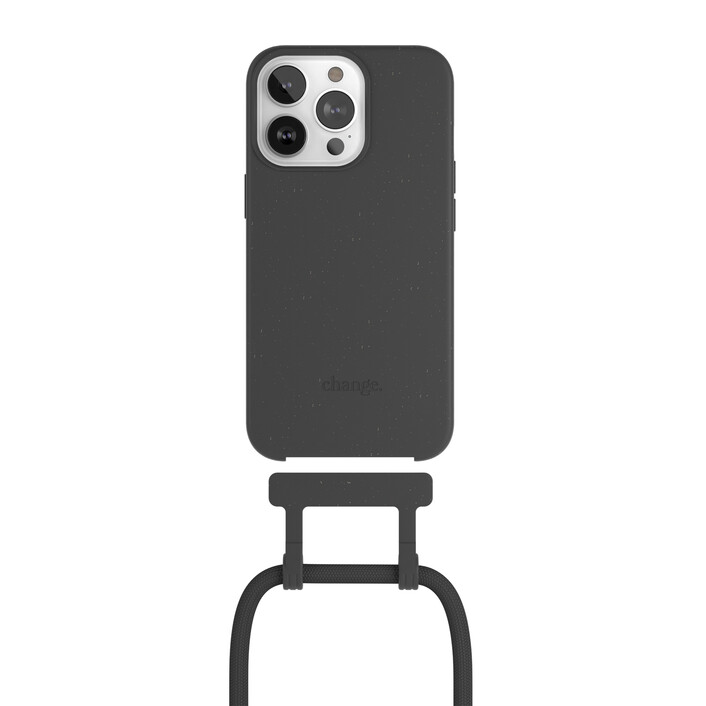 Woodcessories Change Case für iPhone 13 Pro, schwarz>