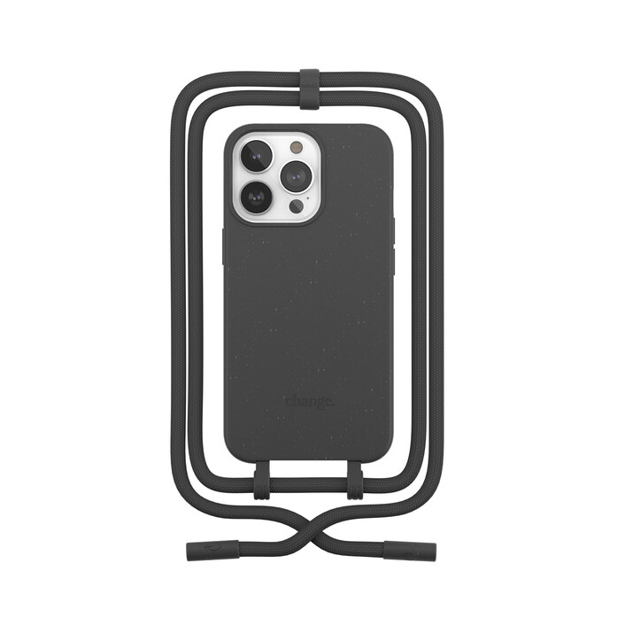 Woodcessories Change Case für iPhone 13 Pro, schwarz>