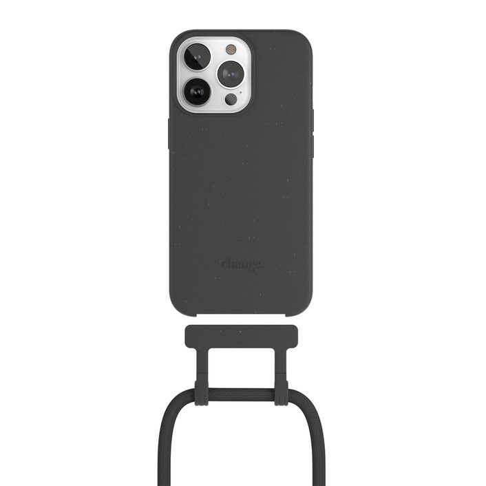 Woodcessories Change Case für iPhone 13 Pro Max, schwarz>