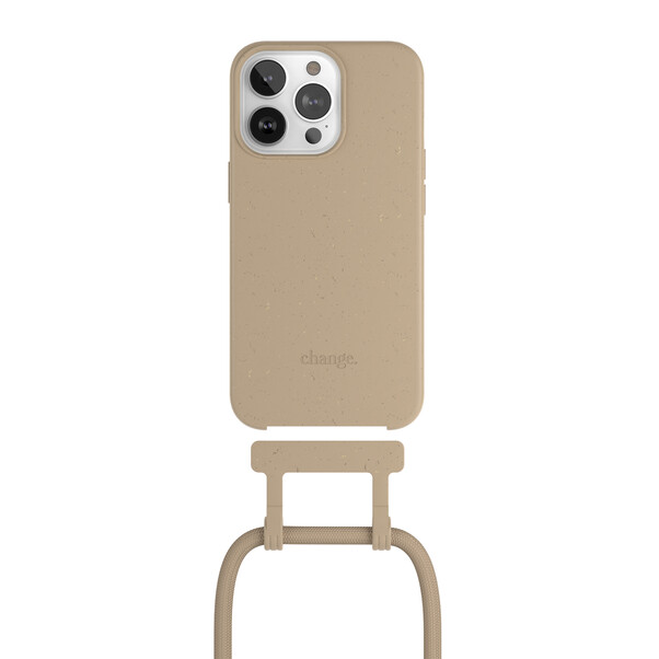 Woodcessories Change Case für iPhone 13 Pro Max, taupe&gt;