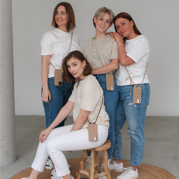 Woodcessories Change Case für iPhone 13 Pro Max, taupe>