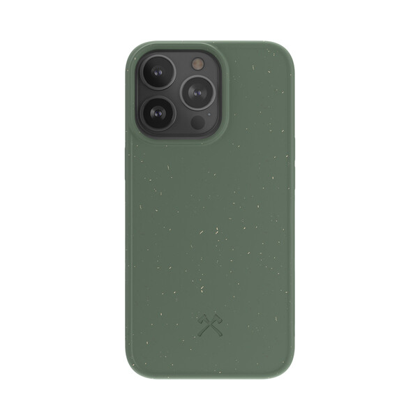 Woodcessories Bio Case antimikrobiell für iPhone 13 Pro, grün&gt;