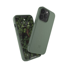 Woodcessories Bio Case antimikrobiell für iPhone 13 Pro, grün>